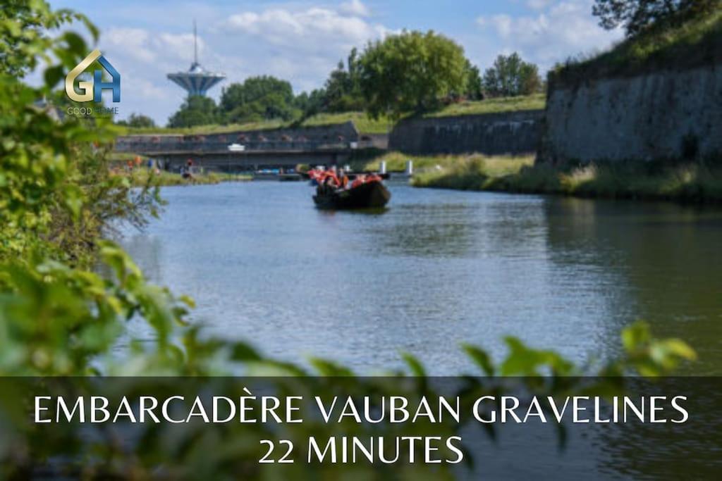 *Villa Marine*La Vigie - Duplex Coudekerque-Branche Eksteriør billede