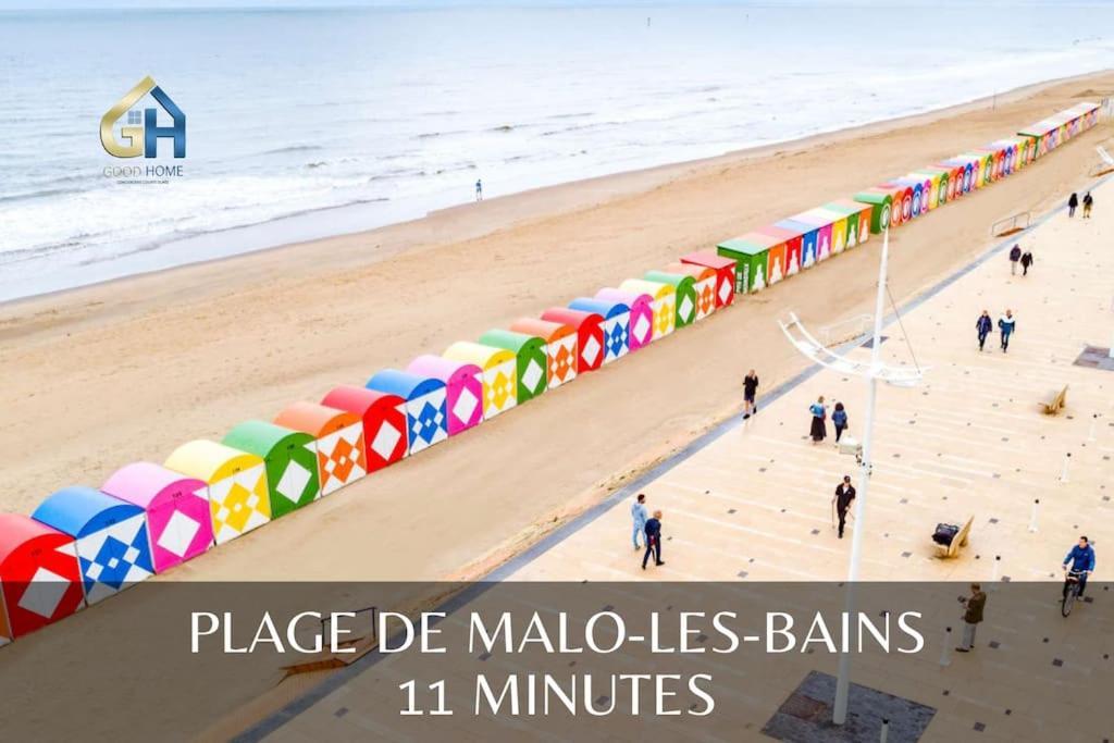 *Villa Marine*La Vigie - Duplex Coudekerque-Branche Eksteriør billede