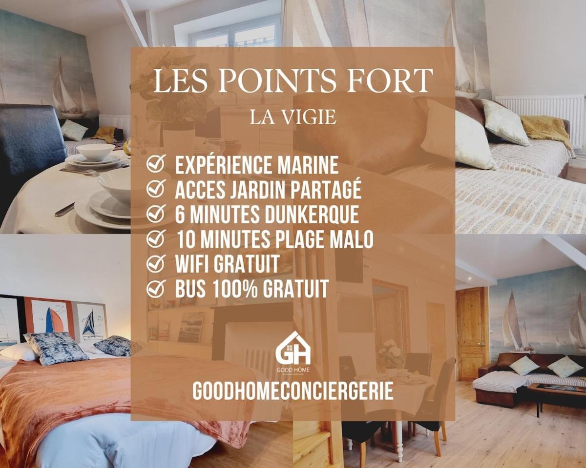 *Villa Marine*La Vigie - Duplex Coudekerque-Branche Eksteriør billede